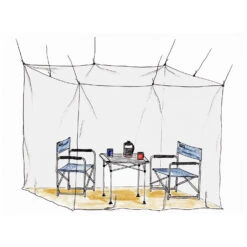 Basic Nature Moskitonetz Klassik Mesh 225 - Mosquito Net -Camping Equipment Store basic nature moskitonetz klassik mesh 225 mosquito net detail 3