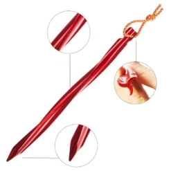 Basic Nature Zelthering Y-Stake Spiral - Tent Stake -Camping Equipment Store basic nature zelthering y stake spiral tent stake detail 2