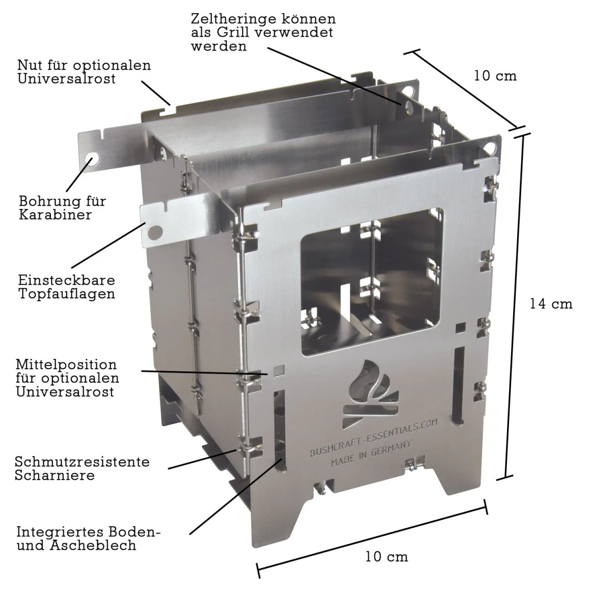 Bushbox LF - Solid Fuel Stoves 2 Bushbox LF - Solid Fuel Stoves - Image 2