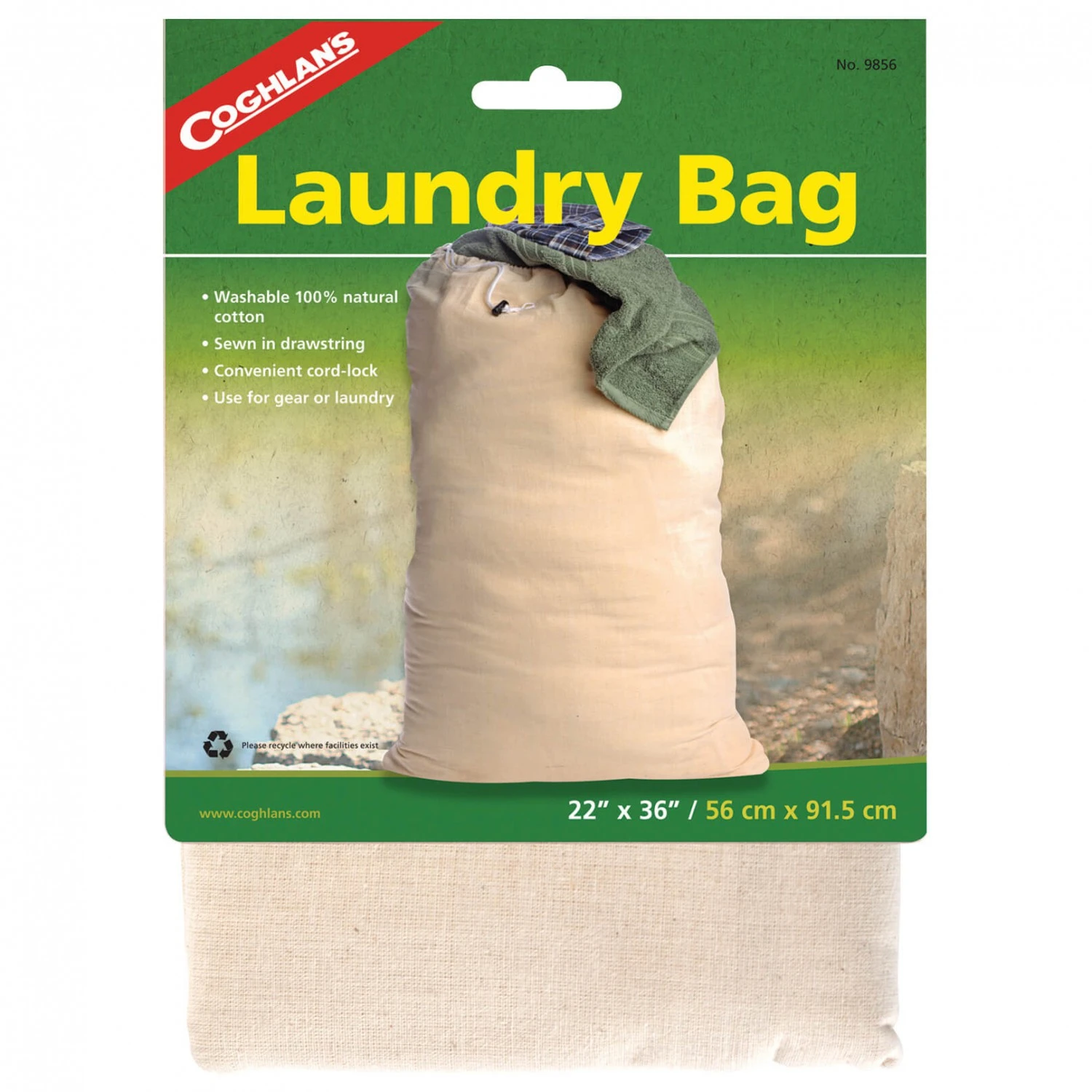 Coghlans Sleeping Bag Storage Pouch 2 Coghlans Sleeping Bag Storage Pouch - Image 2