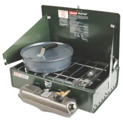 Coleman Benzinkocher 2-Flammen -Camping Equipment Store coleman benzinkocher 2 flammen detail 5