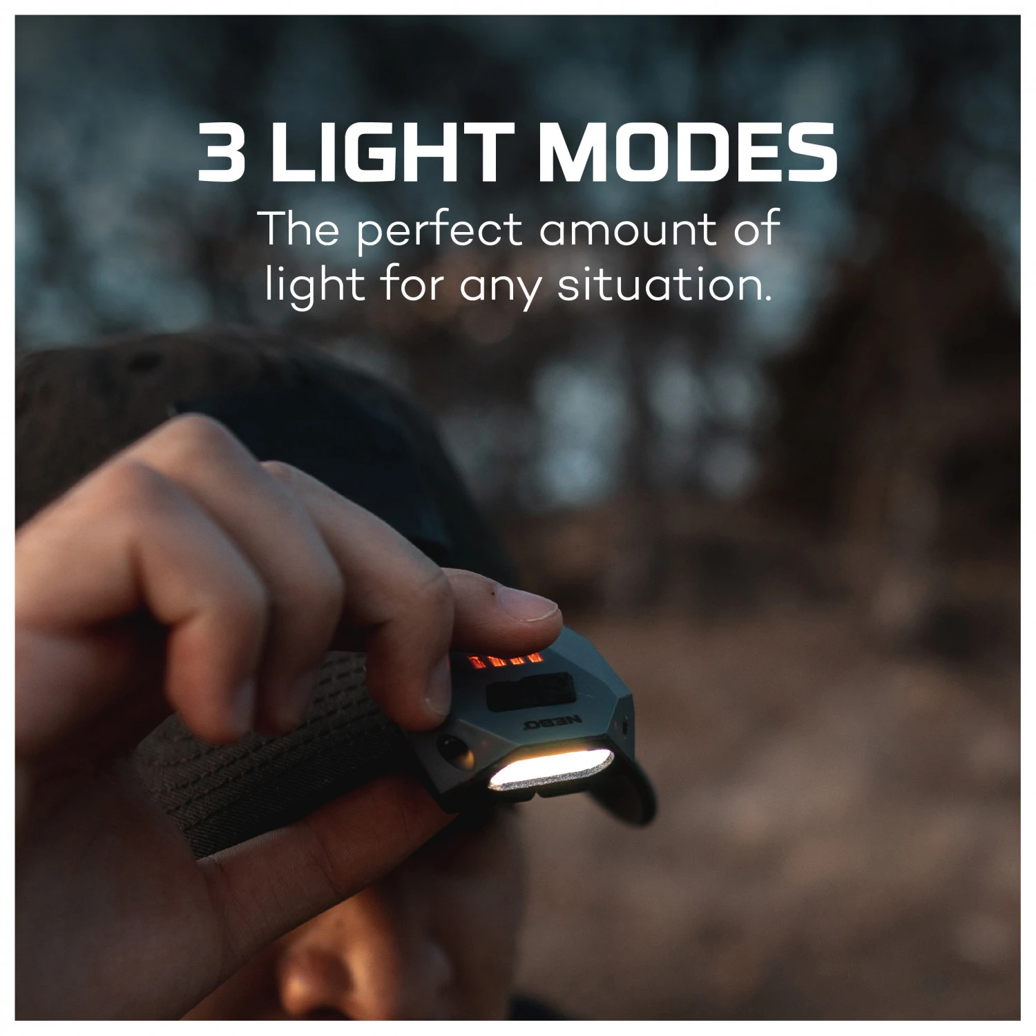 NEBO Einstein Cap - Head Torch 2 NEBO Einstein Cap - Head Torch - Image 2