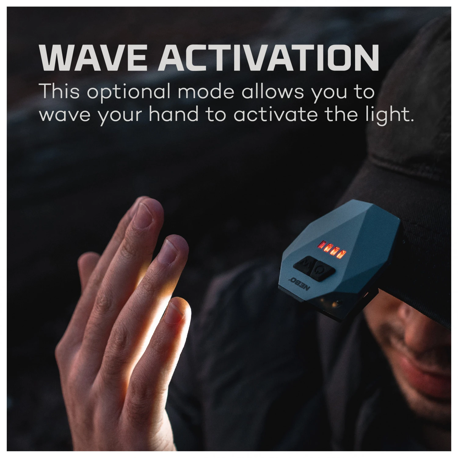 NEBO Einstein Cap - Head Torch 4 NEBO Einstein Cap - Head Torch - Image 4