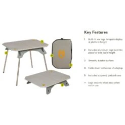 Nemo Moonlander Table - Camping Table -Camping Equipment Store nemo moonlander table camping table detail 3