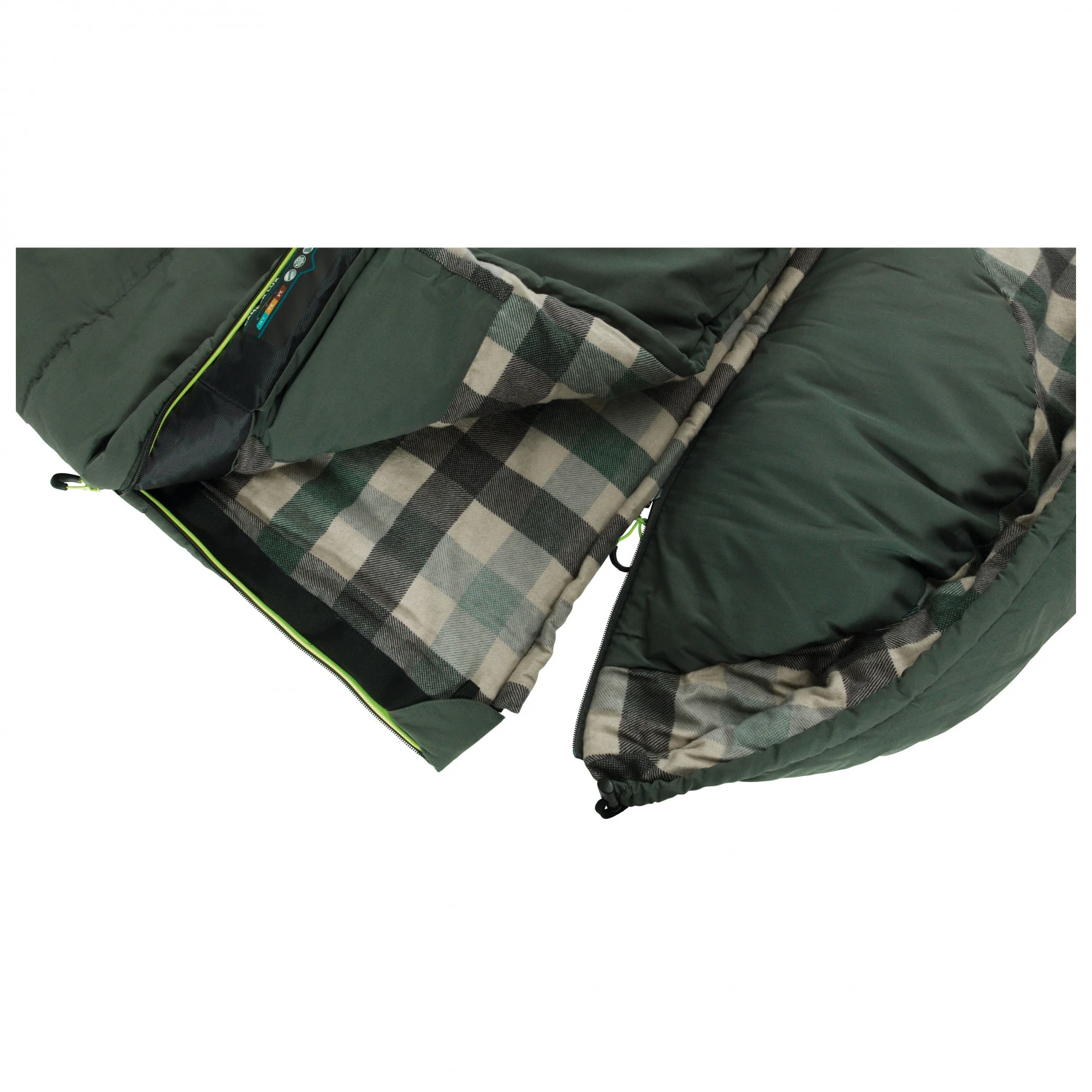 Outwell Camper Lux Double - Synthetic Sleeping Bag 3 Outwell Camper Lux Double - Synthetic Sleeping Bag - Image 3