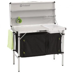 Outwell Drayton Kitchen Table - Camping Cupboard -Camping Equipment Store outwell drayton kitchen table camping cupboard detail 3