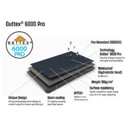 Outwell Nevada 4PE - 4-person Tent -Camping Equipment Store outwell nevada 4pe 4 person tent detail 8