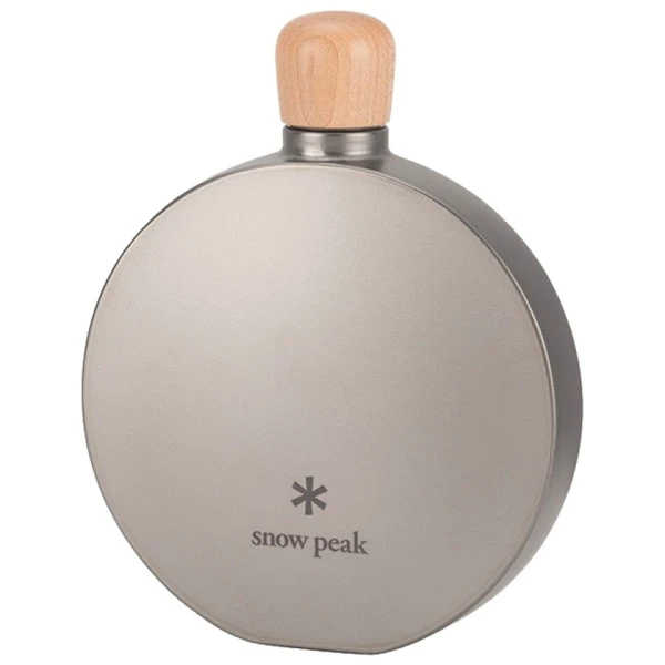 Snow Peak Round Flask Titanium - Flask 1 Snow Peak Round Flask Titanium - Flask