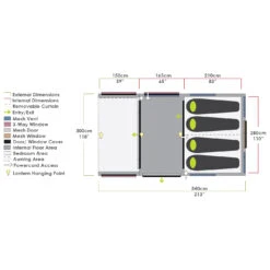 Evo TM V2 - 4-person Tent -Camping Equipment Store zempire evo tm v2 4 person tent detail 6